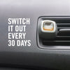 Car Odor-Eliminating Air Freshener, Gain Original, 3 ct