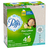 Plus Lotion Facial Tissues, 4 Mega Cubes, 288 Tissues